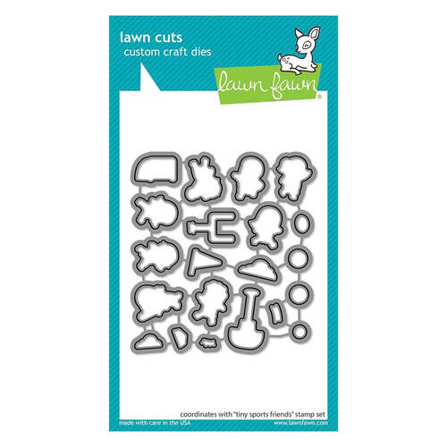 Lawn Fawn - Lawn Cuts Dies - Tiny Sports Friends LF2866