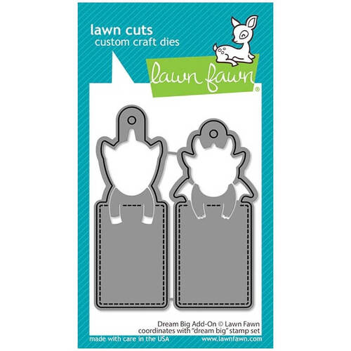 Lawn Fawn - Lawn Cuts Dies - Dream Big Add-On LF2871