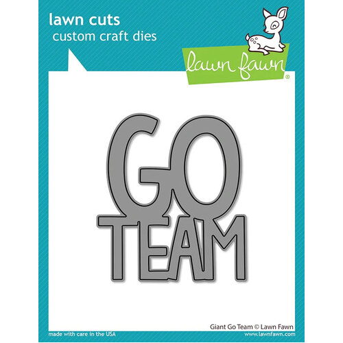 Lawn Fawn - Lawn Cuts Dies - Giant Go Team LF2883