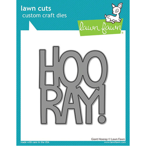 Lawn Fawn - Lawn Cuts Dies - Giant Hooray LF2886