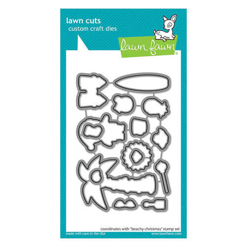 Lawn Fawn - Lawn Cuts Dies - Beachy Christmas LF2946