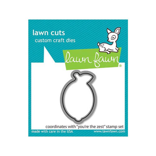 Lawn Fawn - Lawn Cuts Dies - You're the Zest LF3016