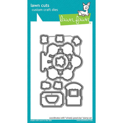 Lawn Fawn - Lawn Cuts Dies - Wheely Great Day LF3072
