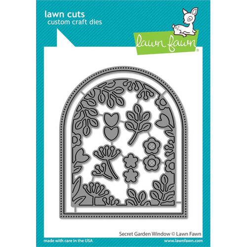 Lawn Fawn - Lawn Cuts Dies - Secret Garden Window LF3095