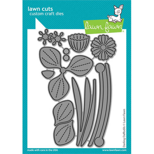 Lawn Fawn - Lawn Cuts Dies - Darling Daffodils LF3097