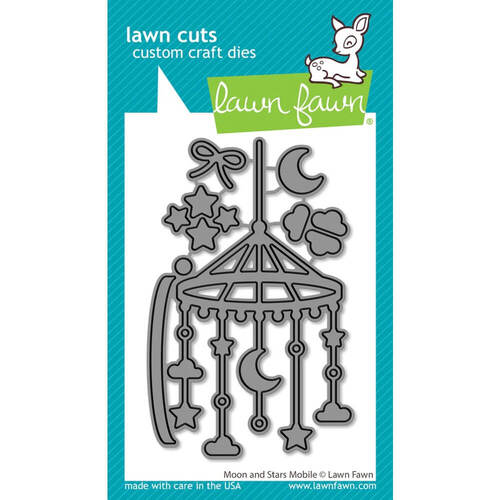 Lawn Fawn - Lawn Cuts Dies - Moon and Stars Mobile LF3098
