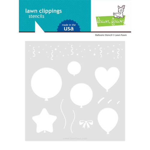 Lawn Fawn Stencils - Balloons LF3111