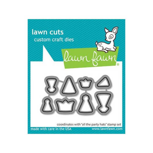 Lawn Fawn - Lawn Cuts Dies - All the Party Hats LF3173