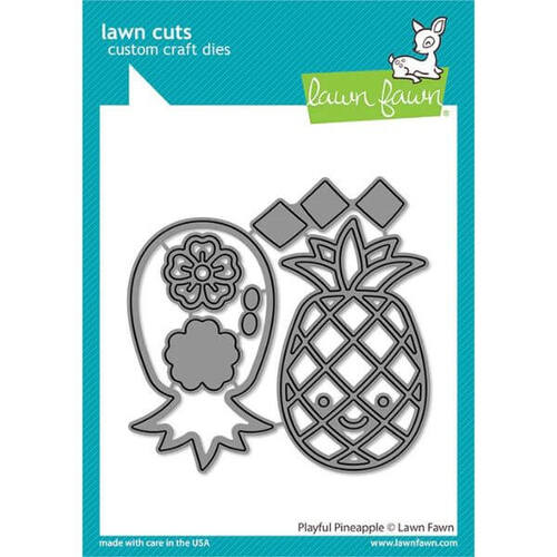 Lawn Fawn - Lawn Cuts Dies - Playful Pineapple LF3180