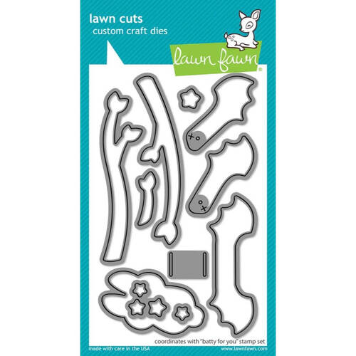 Lawn Fawn - Lawn Cuts Dies - Batty for You LF3218