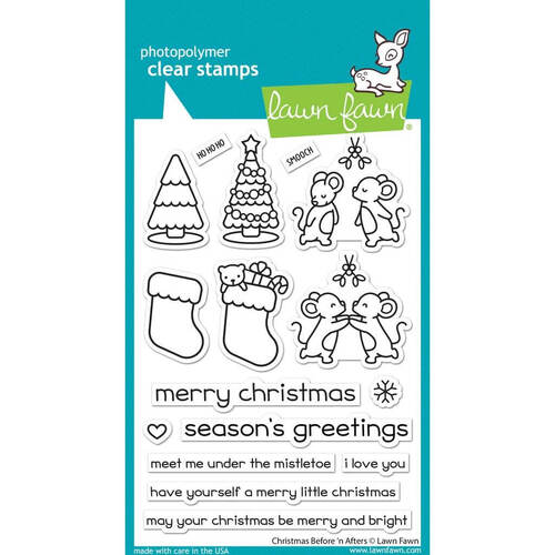 Lawn Fawn - Clear Stamps - Christmas Before 'n Afters LF3223
