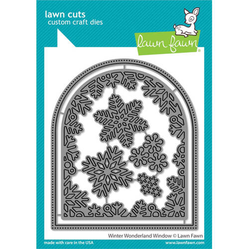 Lawn Fawn - Lawn Cuts Dies - Winter Wonderland Window LF3255
