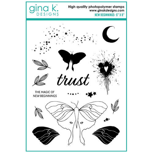 Gina K Designs Stamps - New Beginnings
