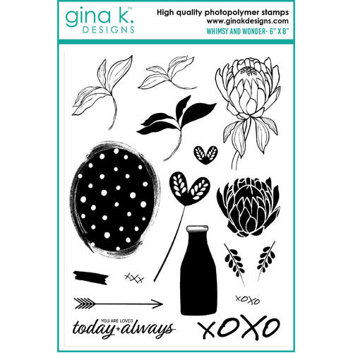Gina K Designs Clear Stamps - Whimsy and Wonder