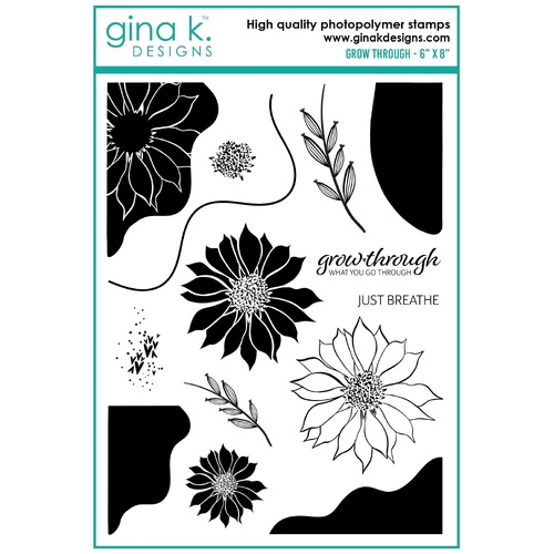 Gina K Designs Clear Stamps - Grow Through