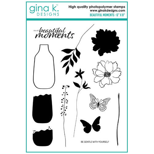 Gina K Designs Clear Stamps - Beautiful Moments