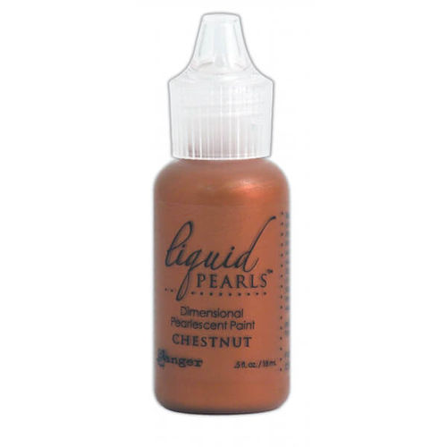 Ranger Liquid Pearls 0.5oz- Chestnut LPL28079 (Discontinued)