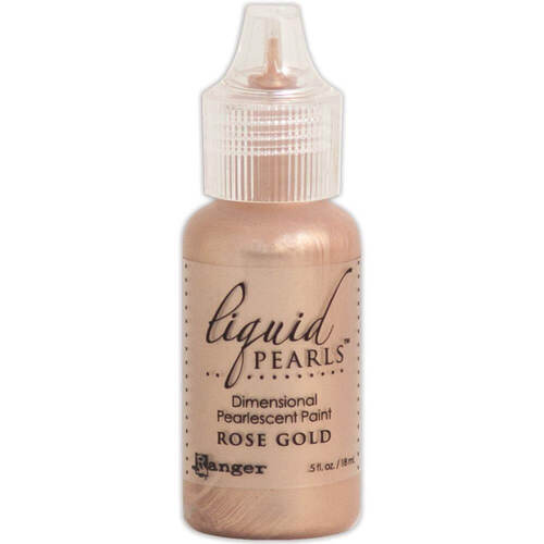 Ranger Liquid Pearls 0.5oz - Rose Gold LPL46820
