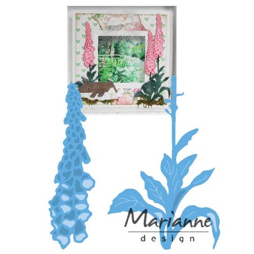 Marianne Design - Creatables Dies - Tiny's Foxglove LR0452