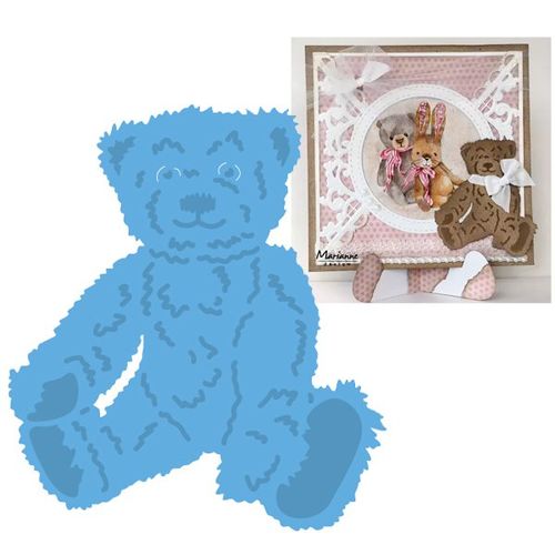 Marianne Design - Creatables Dies - Tiny's Teddy Bear LR0465