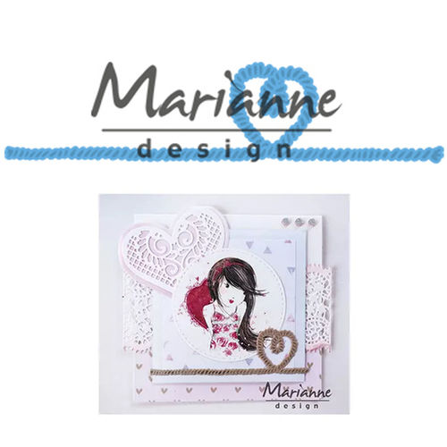 Marianne Design - Creatables Dies - Rope With Heart LR0506
