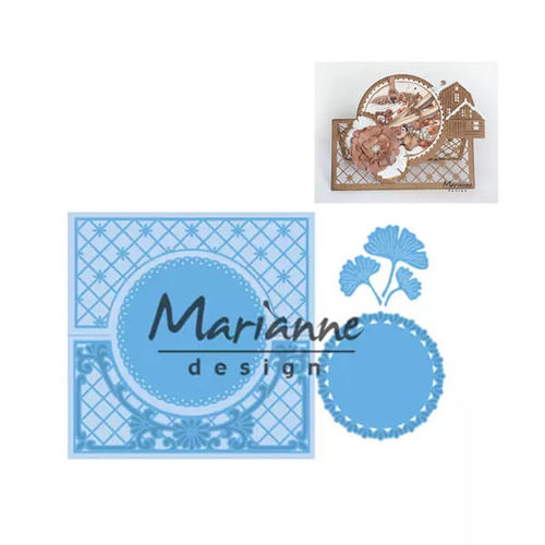 Marianne Design - Creatables Dies - Anja's Lacy Folding Circle LR0552