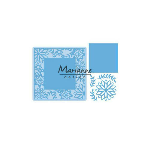 Marianne Design - Creatables Dies - Flower Frame Square LR0577