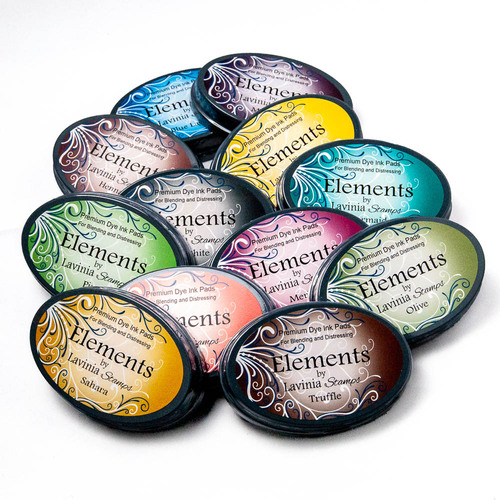 Lavinia Elements Premium Dye Ink Pads 23 Colour Bundle