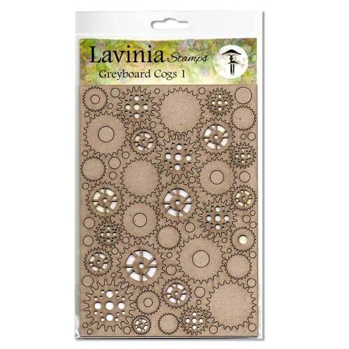 Lavinia Stamps - Greyboard Cogs 1 LSGB004