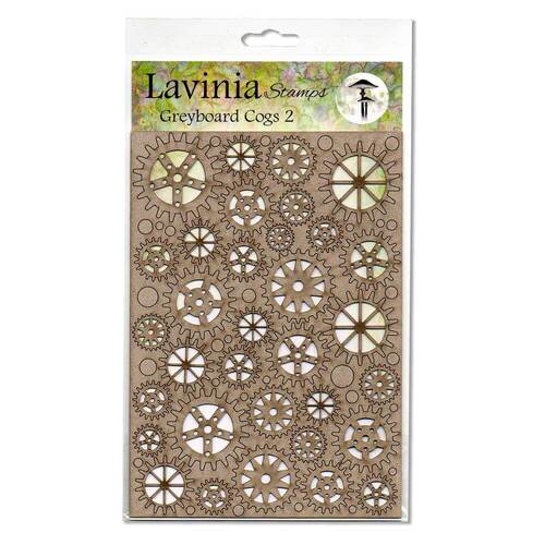 Lavinia Stamps - Greyboard Cogs 2 LSGB005