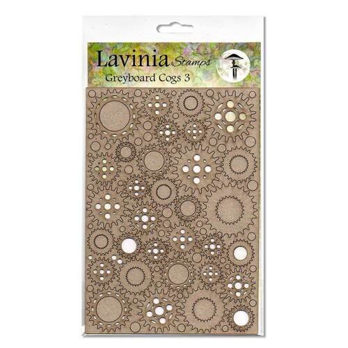 Lavinia Stamps - Greyboard Cogs 3 LSGB006
