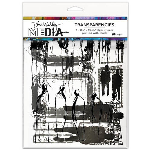 Dina Wakley Media Transparencies - Frames & Figures Set 2 MDA82057