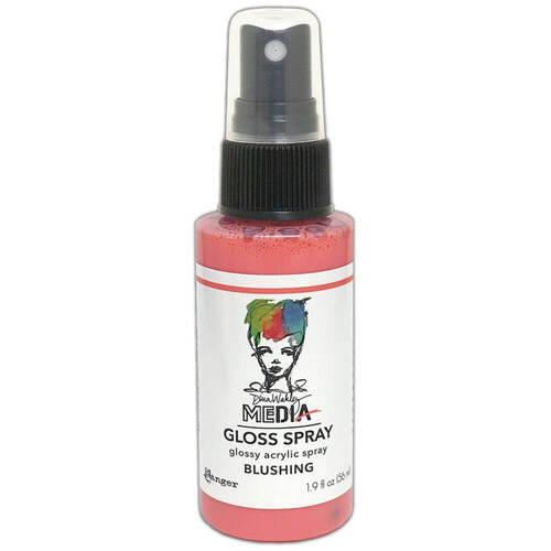 Dina Wakley Media Gloss Spray 1.9oz - Blushing MDO73673