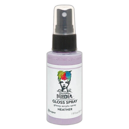 Dina Wakley Media Gloss Spray 1.9oz - Heather MDO73727