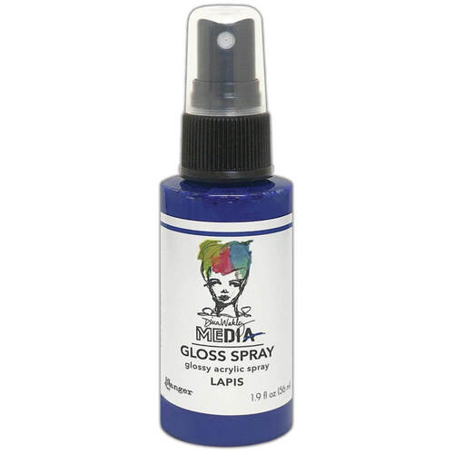 Dina Wakley Media Gloss Spray 1.9oz - Lapis MDO73734