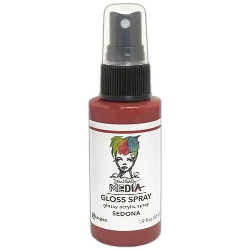 Dina Wakley Media Gloss Spray 1.9oz - Sedona MDO73772