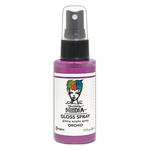 Dina Wakley Media Gloss Spray 1.9oz - Orchid MDO76506