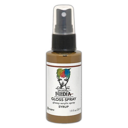 Dina Wakley Media Gloss Spray 1.9oz - Syrup MDO76537
