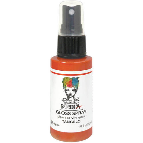 Dina Wakley Media Gloss Spray 1.9oz - Tangelo MDO76544
