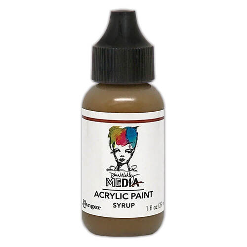 Dina Wakley Media Acrylic Paint 1oz - Syrup MDQ75226