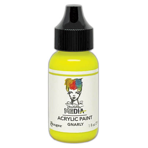 Dina Wakley Media Acrylic Paint 1oz - Gnarly MDQ82842
