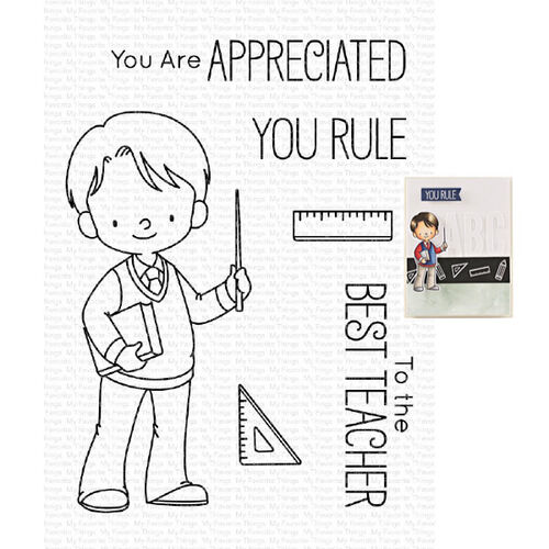 My Favorite Things - Clear Stamps - BB Favorite Teacher