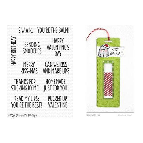 My Favorite Things - Clear Stamps - Sending Smooches