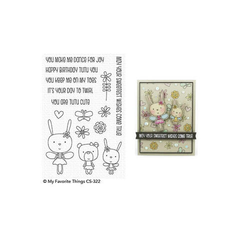 My Favorite Things - Clear Stamps - Tutu Trio
