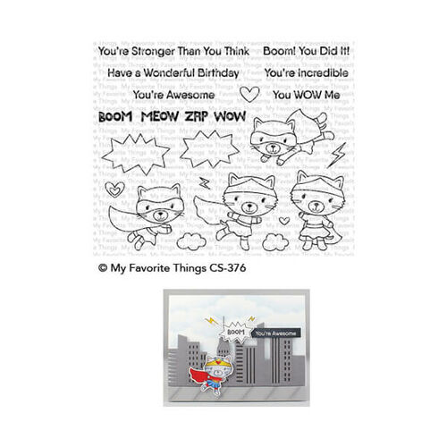 My Favorite Things - Clear Stamps - Super Cat