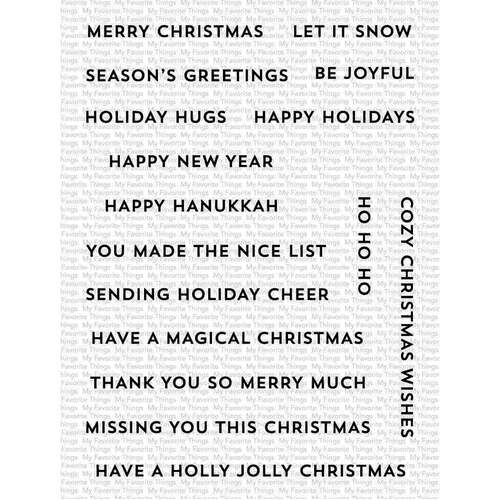 My Favorite Things - Clear Stamps - Itty Bitty Holiday