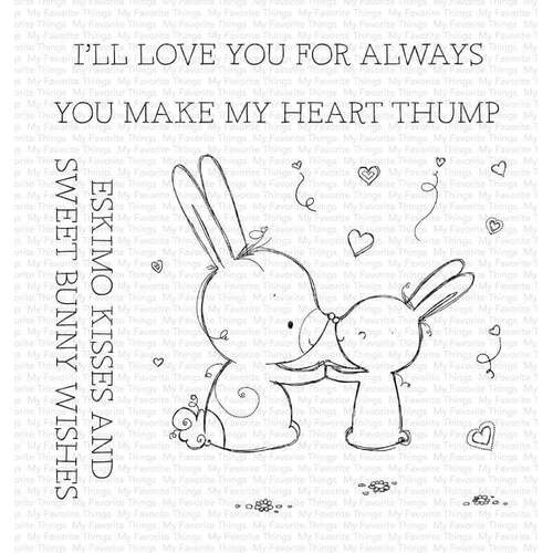 My Favorite Things - Clear Stamps - RAM Bunny Wishes