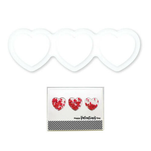 My Favorite Things - Heart Trio Shaker Pouches (Discontinued)