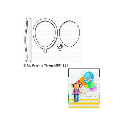 My Favorite Things - Die-namics - Mini Balloon Shaker Window & Frame