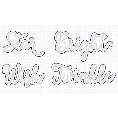 My Favorite Things - Die-namics - Starry Night Sentiments (Discontinued)